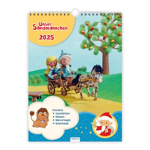 Trötsch Unser Sandmännchen Classickalender Kalender Unser Sandmännchen 2025: Wandkalender Trötsch Unser Sandmännchen Classickalender Kalender Unser Sandmännchen 2025: Wandkalender