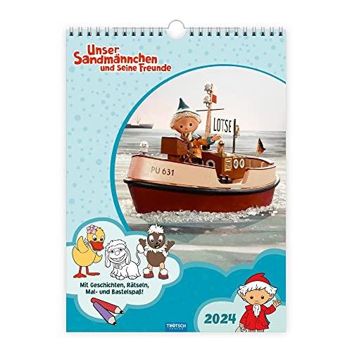 Trötsch Unser Sandmännchen Classickalender Kalender Unser Sandmännchen und seine Freunde 2024: Wandkalender Trötsch Unser Sandmännchen Classickalender Kalender Unser Sandmännchen und seine Freunde 2024: Wandkalender