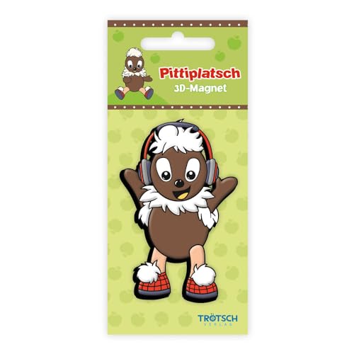 Trötsch Unser Sandmännchen Magnet Pittiplatsch mit Kopfhörer: Magnet für Kühlschrank Whiteboards oder Büroschränke Trötsch Unser Sandmännchen Magnet Pittiplatsch mit Kopfhörer: Magnet für Kühlschrank Whiteboards oder Büroschränke