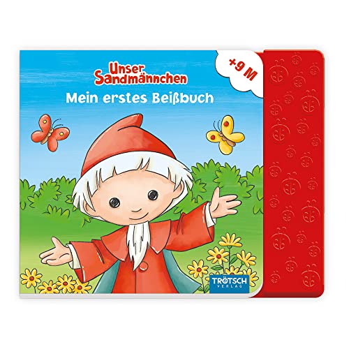 Trötsch Unser Sandmännchen Pappenbuch Mein erstes Beißbuch: Babybuch Knabberbuch Spielbuch Bilderbuch von Trötsch Verlag GmbH