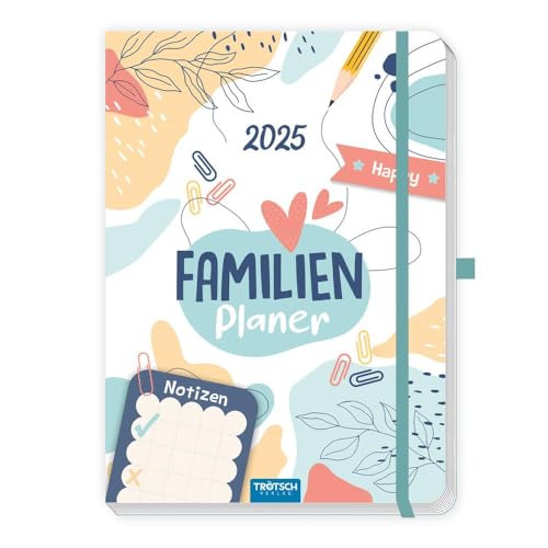 Trötsch Wochenbuch Familienplaner 2025: Wochenkalender