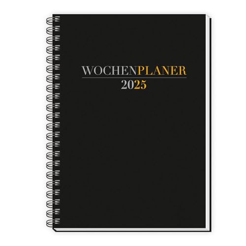 Trötsch Wochenplaner A5 mit Wire-O Schwarz 2025: Taschenkalender von Trötsch Verlag GmbH & Co. KG