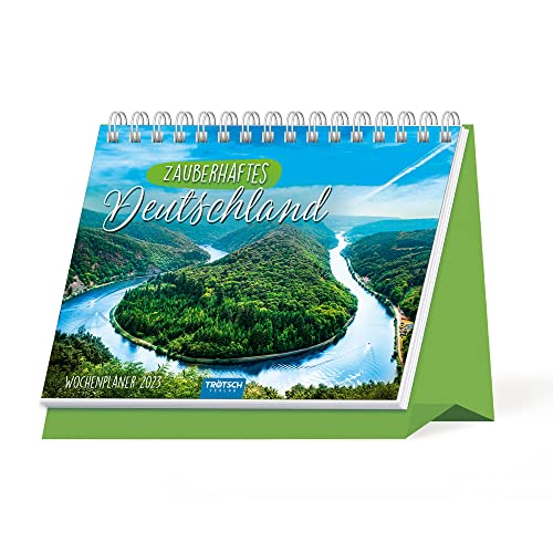Trötsch Aufstellwochenkalender Zauberhaftes Deutschland 2023: Aufstellkalender Tischkalender Trötsch Aufstellwochenkalender Zauberhaftes Deutschland 2023: Aufstellkalender Tischkalender