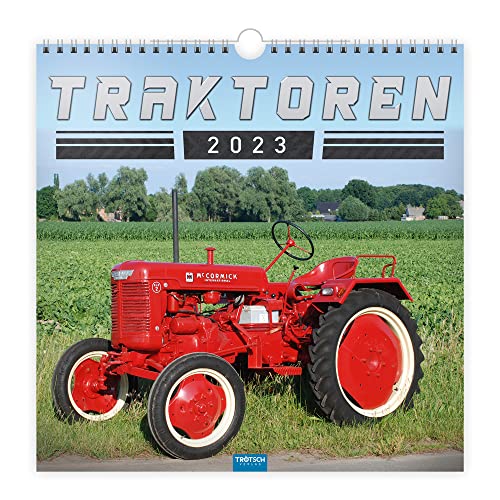 Trötsch Technikkalender Traktoren 2023: Wandkalender