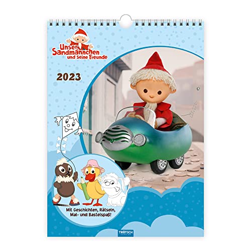 Trötsch Unser Sandmännchen Classickalender Kalender Unser Sandmännchen und seine Freunde 2023: Wandkalender von Trötsch Verlag GmbH & Co.KG