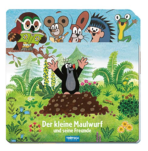 Registerbuch mit Klappen "Der kleine Maulwurf": Entedeckerbuch Beschäftigungsbuch Spielbuch Bilderbuch