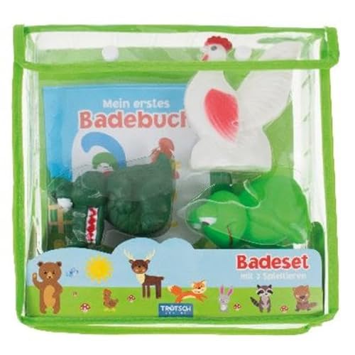 Mein erstes Badebuch "Tiere": Mit 3 Badefiguren