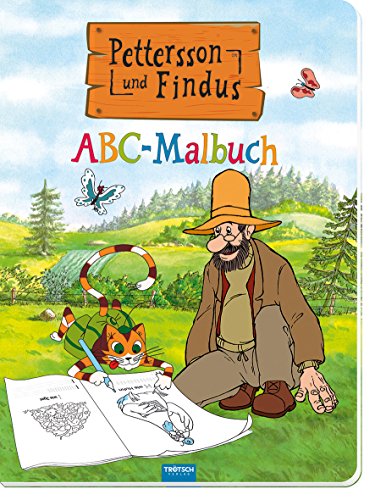 Pettersson & Findus ABC-Malbuch: Malbuch Beschäftigungsbuch Ausmalbuch (Pettersson und Findus)