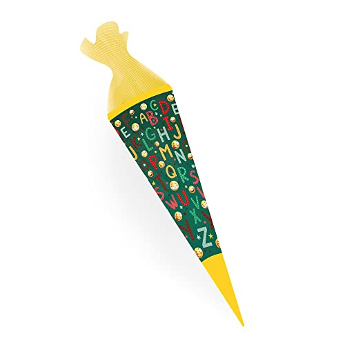 Trötsch ABC Smile Schultüte 22 cm zur Einschulung Geschwistertüte: Schultüte Einschulungstüte Zuckertüte Geschwistertüte von TROTSCH