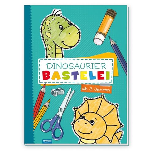 TRÖTSCH - Kinderbastelei ""Dinosaurier"" | Bastelbuch mit einfachen Vorlagen zum Ausmalen, Ausschneiden und Kleben. Perfektes erstes Bastelbuch mit ... (Dinosaurierwelt: Alles rund um die Dinos) TRÖTSCH - Kinderbastelei ""Dinosaurier"" | Bastelbuch mit einfachen Vorlagen zum Ausmalen, Ausschneiden und Kleben. Perfektes erstes Bastelbuch mit ... (Dinosaurierwelt: Alles rund um die Dinos)