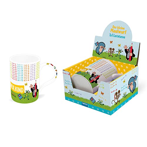 Trötsch Der Kleine Maulwurf Lieblingstasse Lerntasse 1x1 Der Kleine Maulwurf: Aus Porzellan mit Geschenkverpackung Trötsch Der Kleine Maulwurf Lieblingstasse Lerntasse 1x1 Der Kleine Maulwurf: Aus Porzellan mit Geschenkverpackung