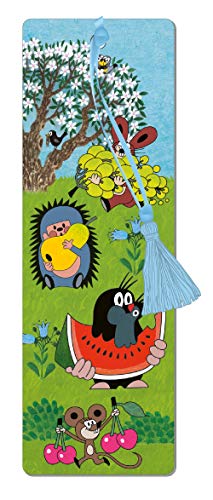 Trötsch Der kleine Maulwurf Lesezeichen Obst: Buchzeichen Lesezeichen Lesebändchen (3D Lesezeichen / Lizenz)