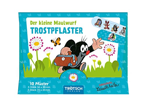 Trötsch Der kleine Maulwurf Pflasterset Trostpflaster blau: Kinderpflaster Wundpflaster von Trötsch Verlag