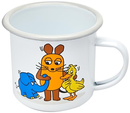 Trötsch Die Maus Emaille Becher Tasse Maus und Freunde