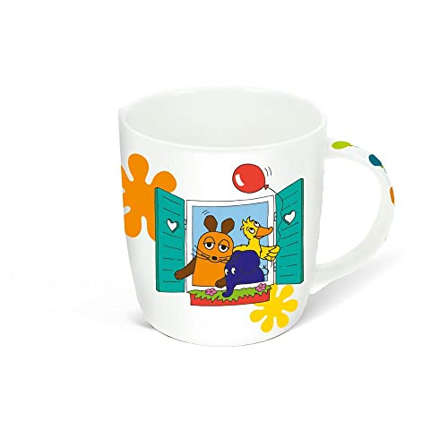Trötsch Die Maus Maus und Freunde Tasse in Hausverpackung: Aus Porzellan mit Geschenkverpackung Trötsch Die Maus Maus und Freunde Tasse in Hausverpackung: Aus Porzellan mit Geschenkverpackung