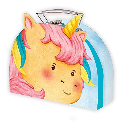 Trötsch Koffer mit Formdeckel Einhorn: Pappkoffer Reisekoffer Kinder Spielkoffer (Einhornwelt: Alles rund ums Einhorn) Trötsch Koffer mit Formdeckel Einhorn: Pappkoffer Reisekoffer Kinder Spielkoffer (Einhornwelt: Alles rund ums Einhorn) von Trötsch Verlag