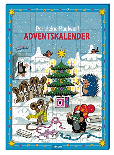 Trötsch Magnet-Adventskalender Der kleine Maulwurf: 24 Magnete Kalender für Kinder
