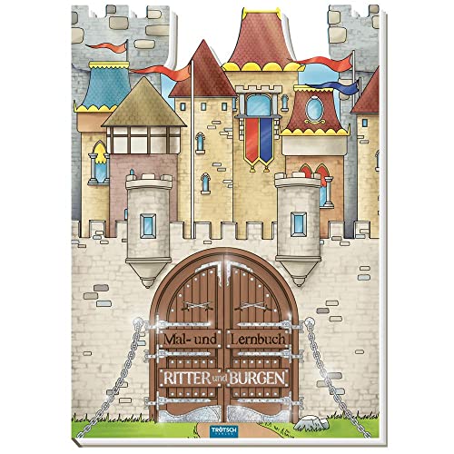 TRÖTSCH - Mal- und Lernbuch "Ritter" | Kreatives und informatives Ausmalbuch mit historischen Burgen, Rittern und mittelalterlichen Szenen.: Malbuch mit Fakten über das Mittelalter | Ab 6 Jahren TRÖTSCH - Mal- und Lernbuch "Ritter" | Kreatives und informatives Ausmalbuch mit historischen Burgen, Rittern und mittelalterlichen Szenen.: Malbuch mit Fakten über das Mittelalter | Ab 6 Jahren