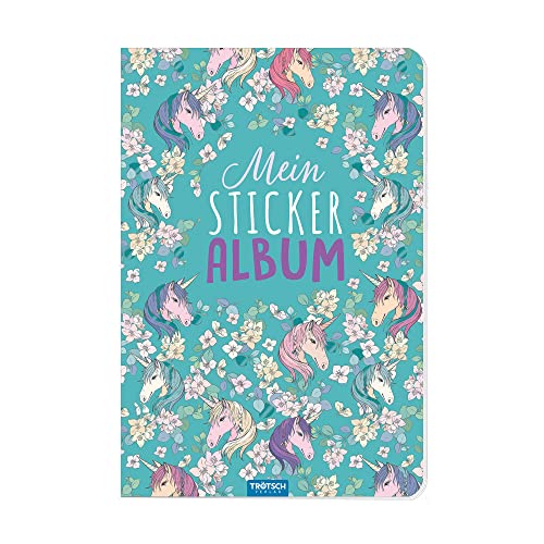 Trötsch Mein Stickeralbum Einhorn Stickerbuch: Album zum Sammeln (Stickeralben: zum Sammeln von Stickern) von Trötsch Verlag