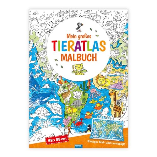 Trötsch Mein allererstes Stickerbuch Tintenfisch: Beschäftigungsbuch Stickerbuch: Malbuch Ausmalbuch