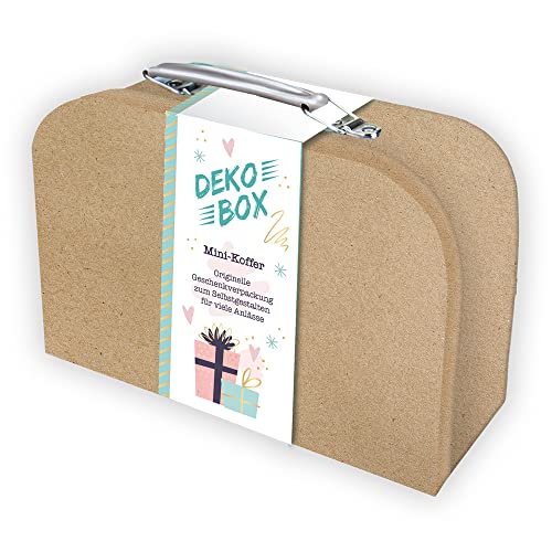 Trötsch Mini Koffer zum Selbstgestalten Dekobox: Pappkoffer Reisekoffer Kinder Spielkoffer Geschenkkoffer Trötsch Mini Koffer zum Selbstgestalten Dekobox: Pappkoffer Reisekoffer Kinder Spielkoffer Geschenkkoffer von Trötsch Verlag