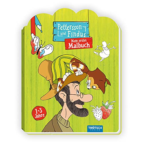 Trötsch Pettersson und Findus Mein erstes Malbuch: Malbuch Beschäftigungsbuch Ausmalbuch Trötsch Pettersson und Findus Mein erstes Malbuch: Malbuch Beschäftigungsbuch Ausmalbuch