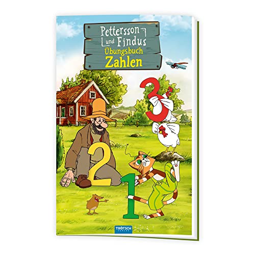 Trötsch Pettersson und Findus Zahlen Übungsbuch: Übungsbuch Vorschulbuch Beschäftigungsbuch