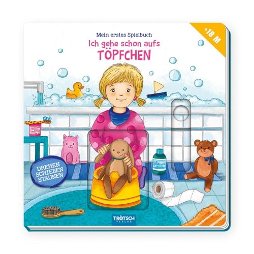 TRÖTSCH - Mein erstes Spielbuch" Ich gehe schon aufs Töpfchen" | Kinderbuch mit beweglichen Elementen für ein spielerisches Töpfchentraining. ... Entdeckerbuch Beschäftigungsbuch Spielbuch TRÖTSCH - Mein erstes Spielbuch" Ich gehe schon aufs Töpfchen" | Kinderbuch mit beweglichen Elementen für ein spielerisches Töpfchentraining. ... Entdeckerbuch Beschäftigungsbuch Spielbuch von TROTSCH