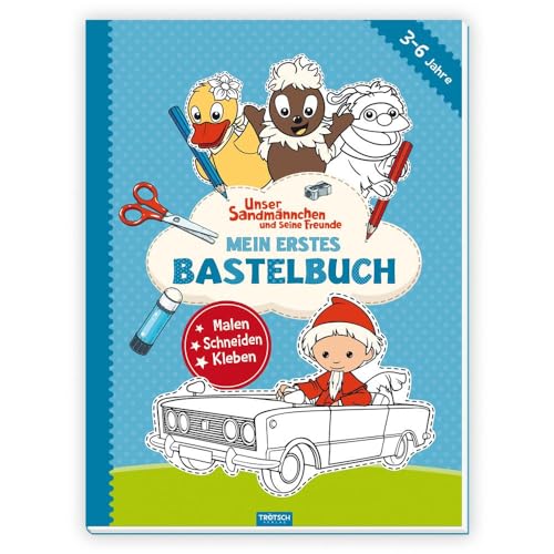 Trötsch Unser Sandmännchen Mein erstes Bastelbuch: Bastelheft Beschäftigungsbuch