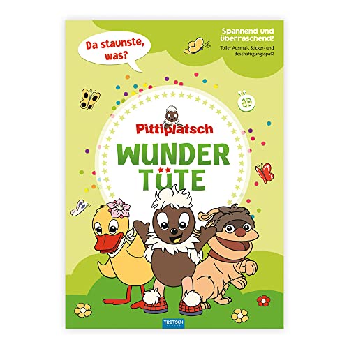 Trötsch Unser Sandmännchen Wundertüte Pittiplatsch: Überraschungsbox Surprise Bag Kinder Geschenk von Trötsch Verlag