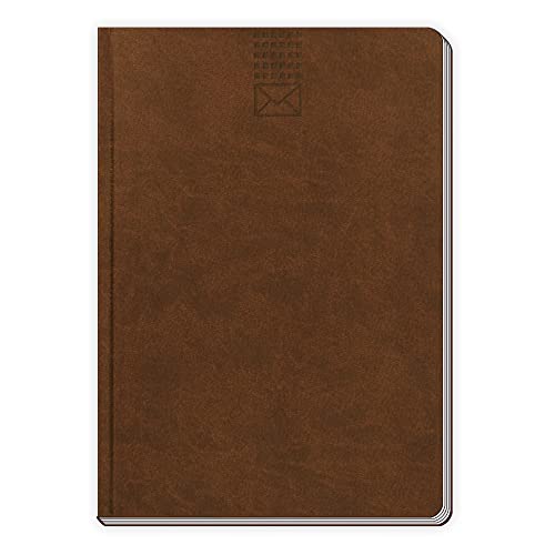 Trötsch Adressbuch Soft Touch A5 Braun: Adressbuch Eintragebuch Adressen Soft Touch Notizbuch Familie Oma Opa Telefonnummer