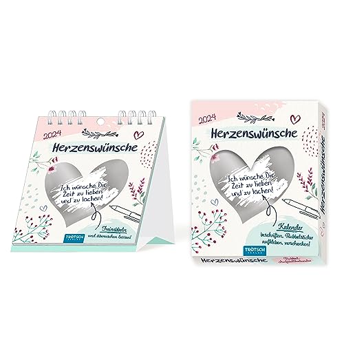 Trötsch DIY Aufstellkalender mit Rubbelstickern „Herzenswünsche“ 2024: Tischkalender/ DIY Kalender zum Selbstgestalten/ Basteln, persönliches Geschenk ... DIY Kalender zum Selbstgestalten/zum Basteln Trötsch DIY Aufstellkalender mit Rubbelstickern „Herzenswünsche“ 2024: Tischkalender/ DIY Kalender zum Selbstgestalten/ Basteln, persönliches Geschenk ... DIY Kalender zum Selbstgestalten/zum Basteln