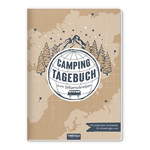 Trötsch Camping Tagebuch: Tagebuch Camping Eintragebuch Geschenk von Trötsch Verlag GmbH & Co. KG