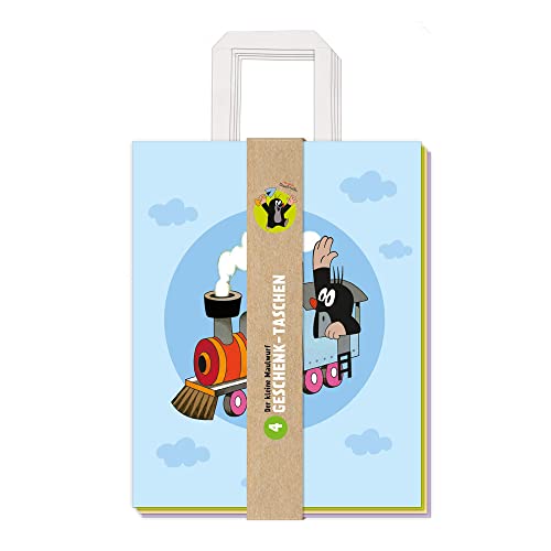 Trötsch Der kleine Maulwurf Papiertaschenset groß 4er Set: Tragetasche Papiertüte Geschenktüte Henkeltasche Trötsch Der kleine Maulwurf Papiertaschenset groß 4er Set: Tragetasche Papiertüte Geschenktüte Henkeltasche von Trötsch Verlag