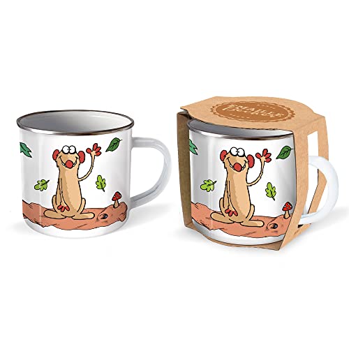 Trötsch Jan & Henry Emailletasse Henry: Kaffeetasse Teetasse Geschenkidee Geschenk Tasse Emaillebecher Trötsch Jan & Henry Emailletasse Henry: Kaffeetasse Teetasse Geschenkidee Geschenk Tasse Emaillebecher