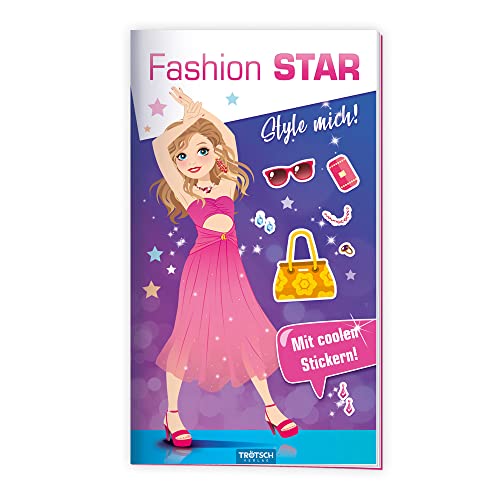 Trötsch Malbuch Stickermalbuch Fashion-Star Filmstar: Stickern Malen stylen Kreativ Glitzer Glamour Fashion Star Beschäftigung Kinder Geschenk Geschenkidee: Malbuch Beschäftigungsbuch Stickerbuch Trötsch Malbuch Stickermalbuch Fashion-Star Filmstar: Stickern Malen stylen Kreativ Glitzer Glamour Fashion Star Beschäftigung Kinder Geschenk Geschenkidee: Malbuch Beschäftigungsbuch Stickerbuch