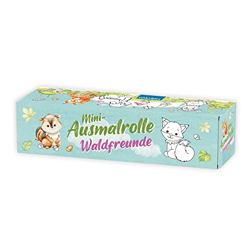 Trötsch Mini-Ausmalrolle Waldfreunde: Kinder Ausmalen Ausmalrolle Geschenk Geschenkidee Waldfreunde