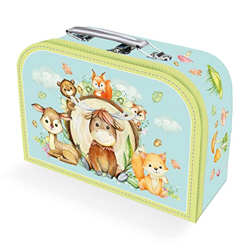 Trötsch Minikoffer Waldfreunde: Kinderkoffer Geschenkidee Reisekoffer Geschenk Waldfreunde Kinder