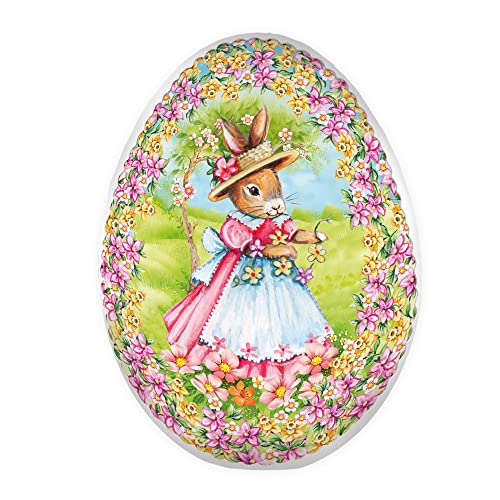 Trötsch Osterei zum Befüllen 18 cm Hasenmädchen Füllei Pappei Trötsch Osterei zum Befüllen 18 cm Hasenmädchen Füllei Pappei