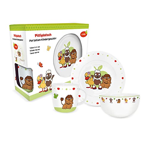 Trötsch Pittiplatsch und Freunde Geschirrset aus Porzellan: Kindergeschirr Geschirrset Pittiplatsch und seine Freunde Schnatterinchen Moppi Geschenkidee Geschenk Porzellan Zubehör Trötsch Pittiplatsch und Freunde Geschirrset aus Porzellan: Kindergeschirr Geschirrset Pittiplatsch und seine Freunde Schnatterinchen Moppi Geschenkidee Geschenk Porzellan Zubehör von Trötsch Verlag