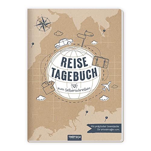 Trötsch Reisetagebuch: Tagebuch Reisetagebuch Eintragebuch Geschenk Geschenkidee