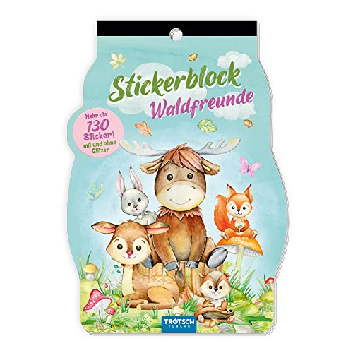Trötsch Stickerblock Waldfreunde: Kinder Sticker Stickerblock Geschenk Geschenkidee Waldfreunde Trötsch Stickerblock Waldfreunde: Kinder Sticker Stickerblock Geschenk Geschenkidee Waldfreunde von Trötsch Verlag