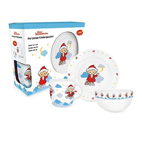 Trötsch Unser Sandmännchen Geschirrset aus Porzellan: Geschirr für Kinder Kindergeschirr Geschenk Geschenkidee Geschirrset Unser Sandmännchen Sonstiges Zubehör Trötsch Unser Sandmännchen Geschirrset aus Porzellan: Geschirr für Kinder Kindergeschirr Geschenk Geschenkidee Geschirrset Unser Sandmännchen Sonstiges Zubehör von Trötsch Verlag