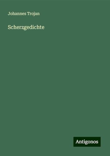 Scherzgedichte von Antigonos Verlag