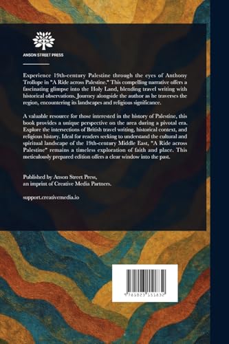 A Ride Across Palestine A Ride Across Palestine von Anson Street Press