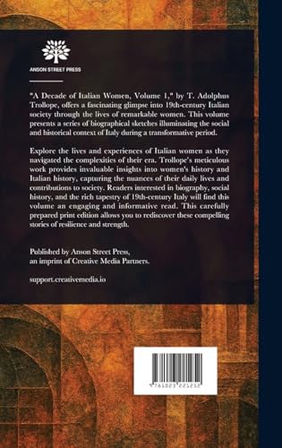A Decade of Italian Women von Anson Street Press