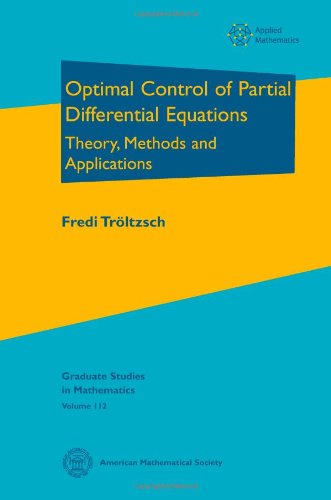Optimal Control of Partial Differential Equations: Theory, Methods and Applications (Graduate Studies in Mathematics, 112, Band 112) von American Mathematical Society
