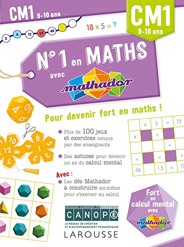 Numero 1 en Maths avec Mathador CM1 von Larousse