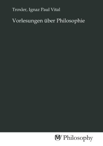 Vorlesungen über Philosophie