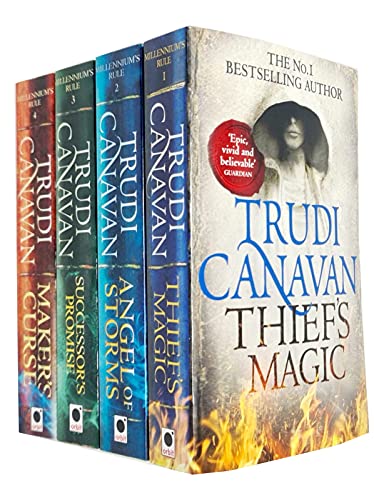 Millennium’s Rule Series 4 Books Collection Set By Trudi Canavan (Thief's Magic, Angel of Storms, Successor's Promise, Maker's Curse)